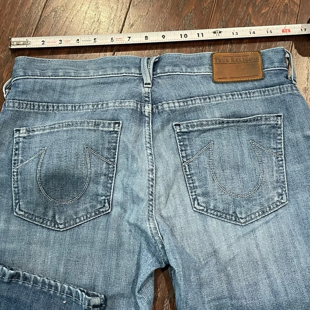 True Religion Jeans Men Size 27 Selvedge Straight Leg Made USA Limited Edition
